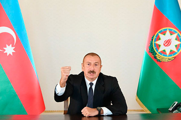 Ilham Aliyev, presidente de Azerbaiyán
