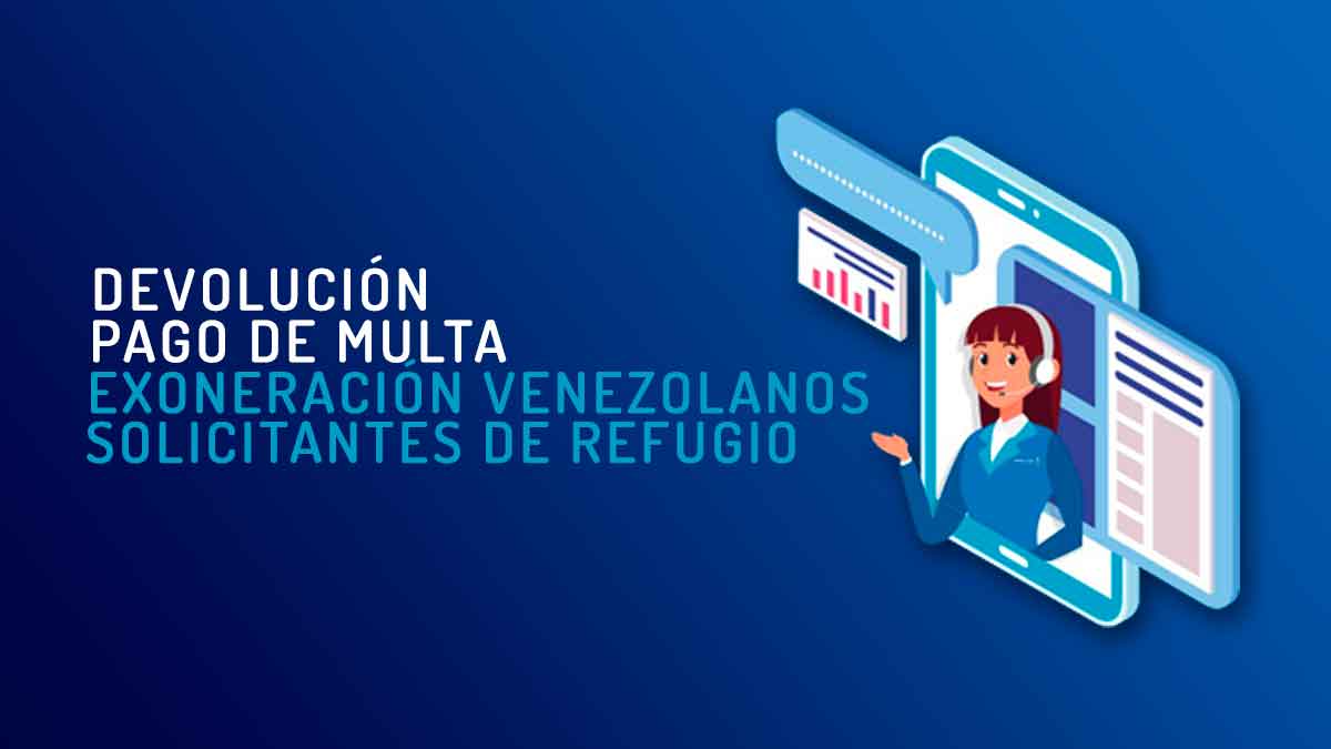 devolución multa venezolanos Perú
