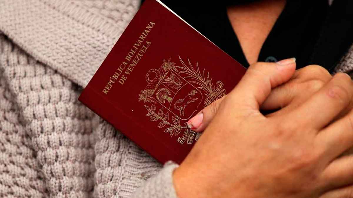 venezolano pasaporte exterior costo SAIME