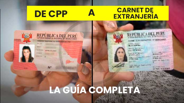 cpp carnet extranjería venezolanos Perú