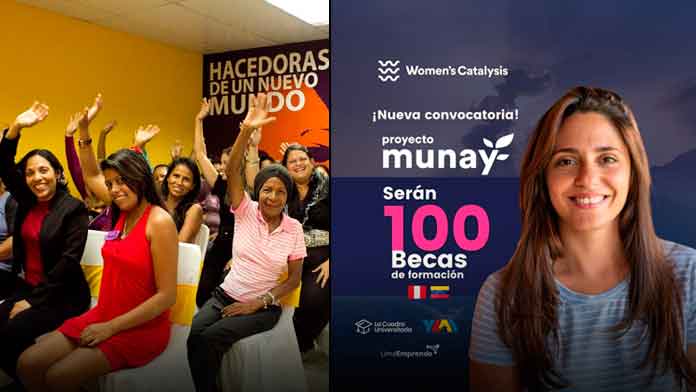 Becas mujeres venezolanas Perú