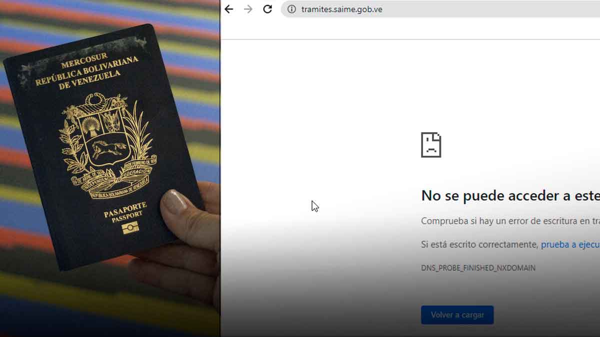 pasaporte venezolano saime fallas