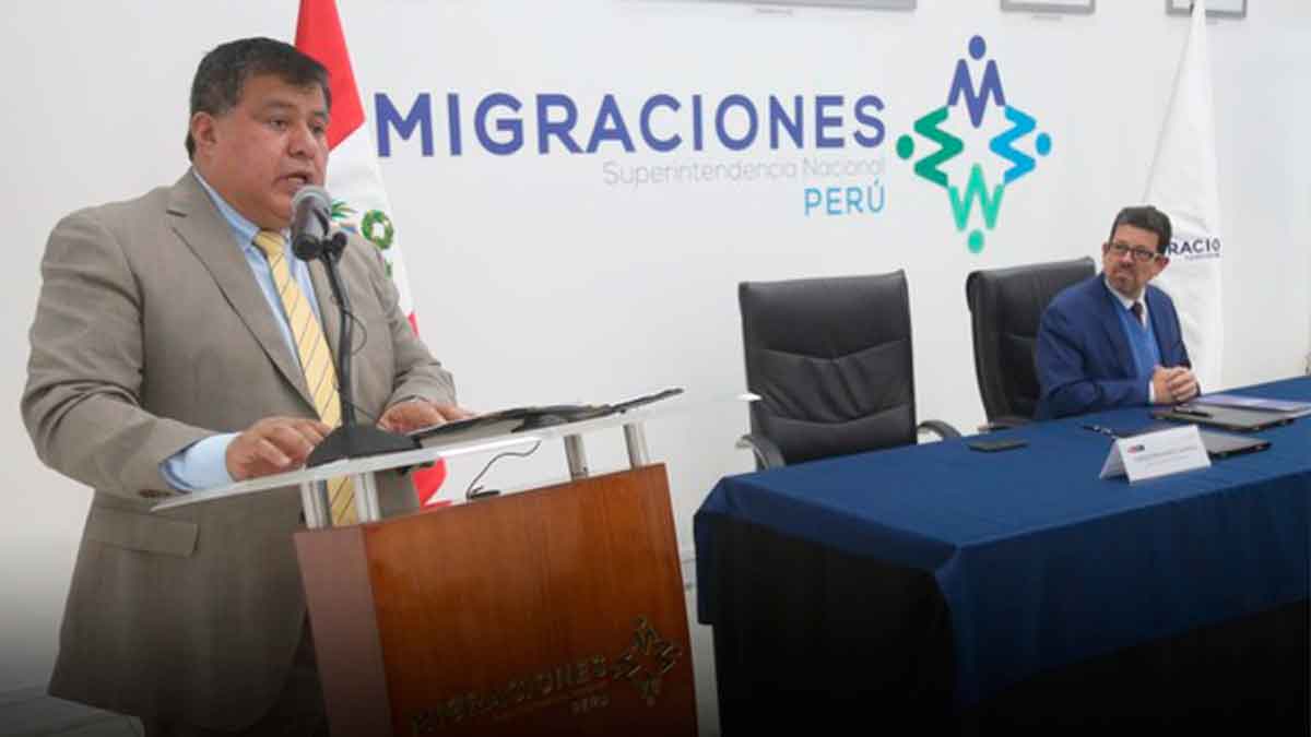 migraciones Perú venezolanos biométricos