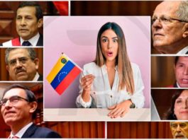 Venezolanos Perú presidentes