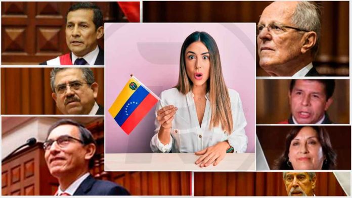 Venezolanos Perú presidentes