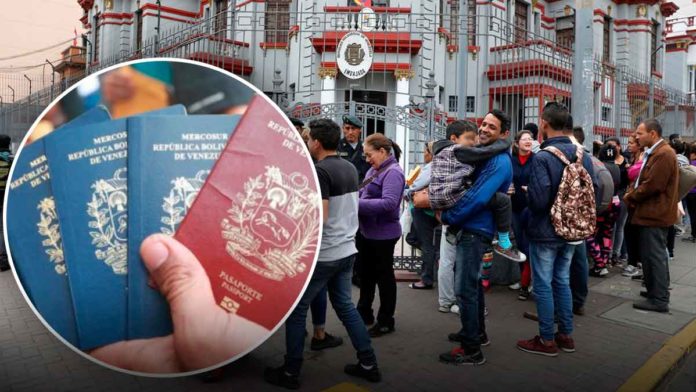 listado pasaportes venezolanos Perú