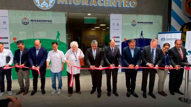 Inauguran el primer Migracentro de Latinoamérica en Perú