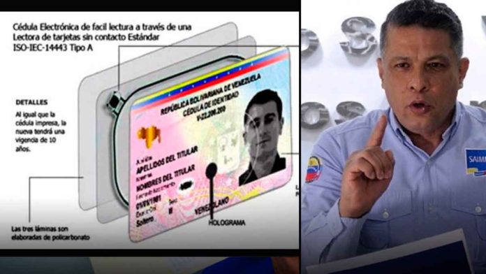cédula identidad Venezuela SAIME