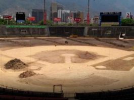 Leones caracas estadio universitario