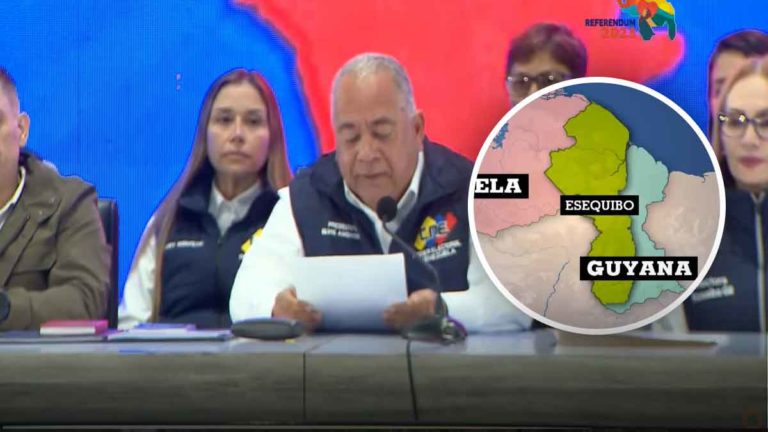 10.554.000 de votos en el referendo por el Esequibo en Venezuela, según CNE