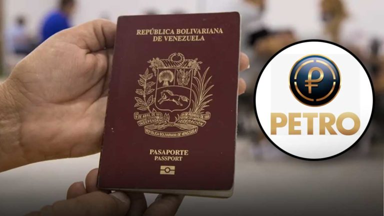 El nuevo precio del pasaporte venezolano tras la desaparición del Petro