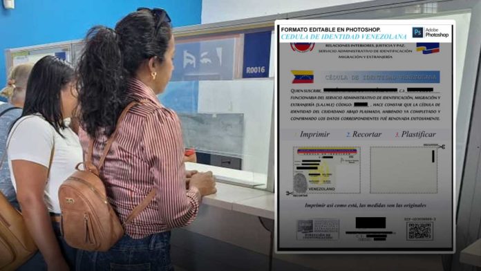 SAIME gestores cédula identidad Venezuela precios