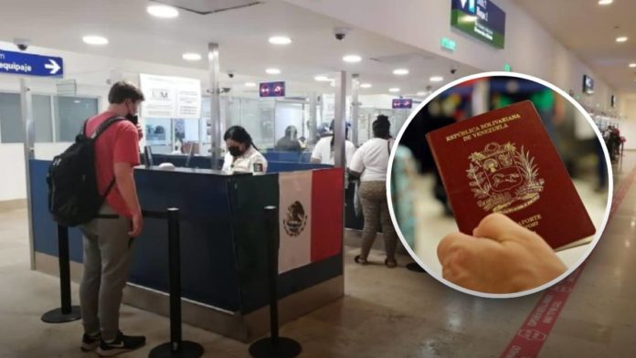 México visa pasaporte venezolano vencido 2024