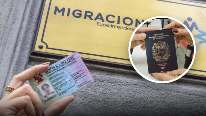 pasaporte venezolano vencido tramites Migraciones Perù