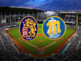 Caracas vs. Magallanes Miami choqeu de gigantes 8 de noviembre partido eternos rivales y cardenales de Lara