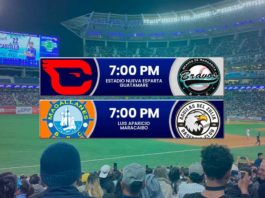 Juegos para hoy 10 de enero del 2026 en el Round Robin del beisbol venezolano de la LVBP