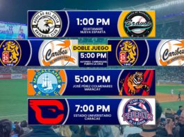 Juegos para hoy 23 de noviembre en el beisbol venezolano de la LVBP