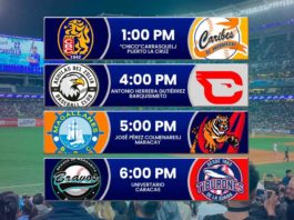 Juegos para hoy en la LVBP domingo 27 de octubre de 2024 beisbol venezolano