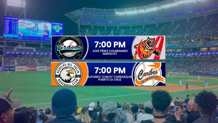 Juegos para hoy jueves 7 de noviembre en la LVBP dos partidos en la jornada del beisbol venezolano 2024 2025