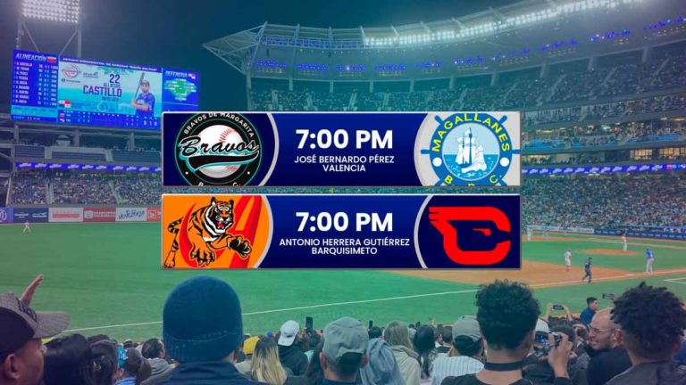 Juegos para hoy lunes 13 de enero en el beisbol venezolano – Temporada LVBP 2024 – 2025