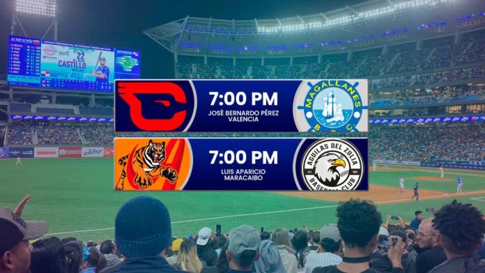 Juegos para hoy martes 7 de enero de 2025 en el Round Robin del beisbol venezolano de la LVBP