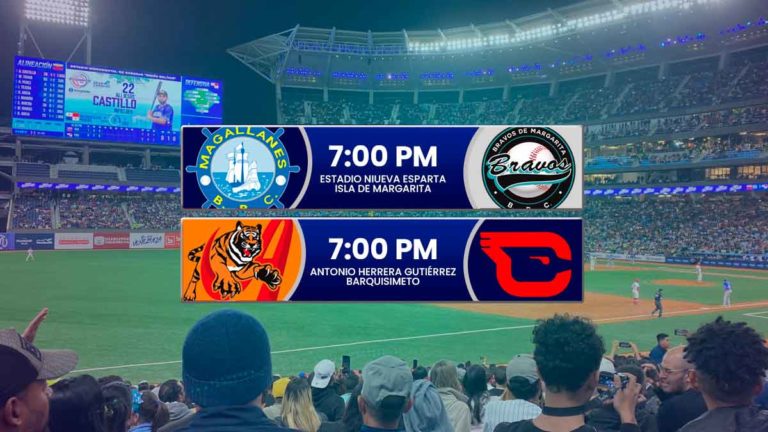 Juegos para hoy viernes 27 de diciembre en el beisbol venezolano – Temporada LVBP 2024 – 2025