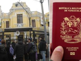 Pasaporte venezolano consulado de Venezuela en Lima