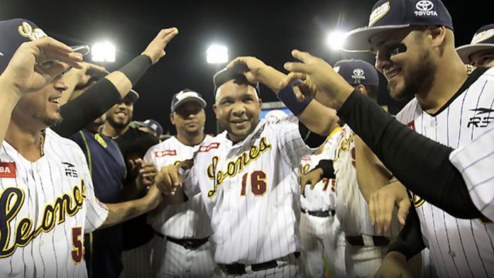 Alex González leyenda leones caracas manager 2024 2025 lvbp baseball Venezuela