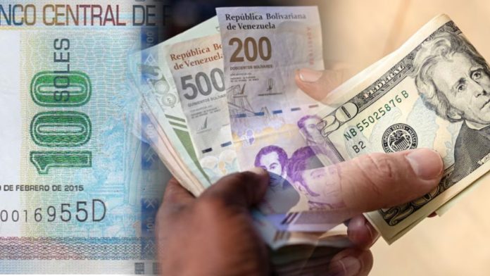 calculadora de soles a bolívares y a dólar BCV, envía desde Perú a Venezuela