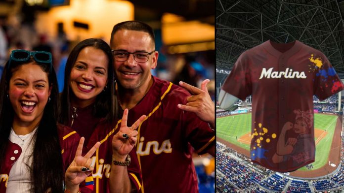 vinotinto herencia venezolana estadio Marlins venezolanos estados unidos