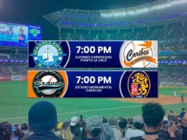 juegos para hoy 22 de diciembre de 2025 en el beisbol venezolano de la LVBP
