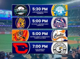 juegos para hoy 29 de noviembre de 2025 en el beisbol profesional venezolano de la LVBP