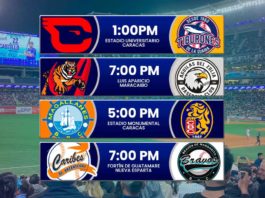 juegos para hoy domingo 21 de diciembre de 2025 en el beisbol venezolano de la LVBP
