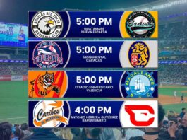 Juegos para hoy domingo 23 de noviembre en el beisbol venezolano – Temporada LVBP 2025 – 2026 juegos para hoy domingo 23 de noviembre de 2025 en el beisbol venezolano de la LVBP