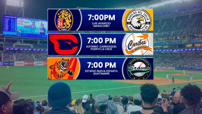 juegos para hoy jueves 11 de dicembre en el beisbol venezolano de la LVBP temporada 2025 2026