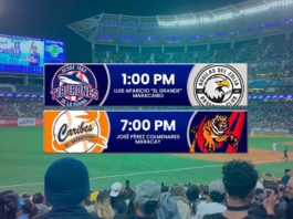 Juegos para hoy lunes 18 de noviembre de 2024 en el beisbol venezolano de la LVBP con el juego de la Chinita