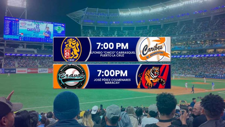 Juegos para hoy lunes 9 de diciembre en el beisbol venezolano – Temporada LVBP 2024 – 2025