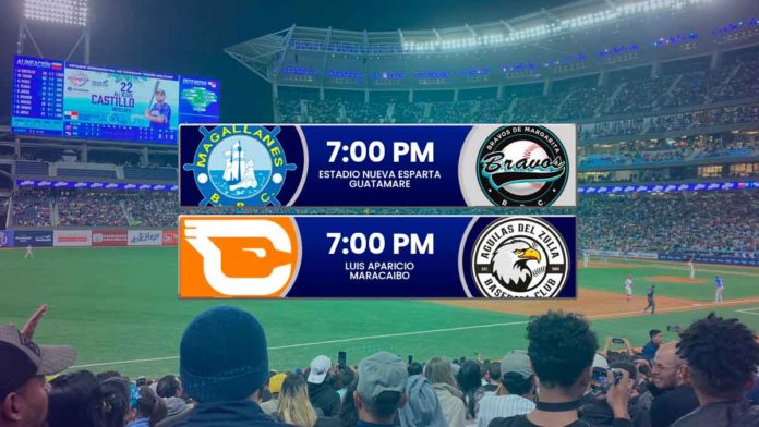 juegos para hoy martes 20 de enero de 2026 en el round robin del beisbol venezolano de la LVBP