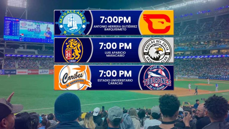 Juegos para hoy viernes 19 de diciembre en el beisbol venezolano – Temporada LVBP 2025 – 2026