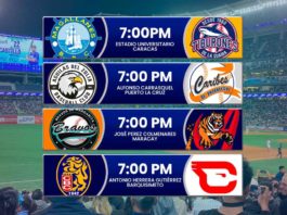 juegos para hoy viernes 26 de diciembre de 2025 en el beisbol venezolano de la LVBP