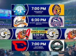 juegos para hoy viernes 5 de diciembre de 2025 en el beisbol venezolano de la LVBP