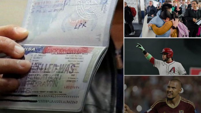 los venezolanos que podrán a entrar a estados unidos luego de la suspensión de donald trump