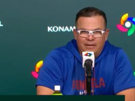 Omar López, tras victoria frente a Israel en el Clásico Mundial de Beisbol