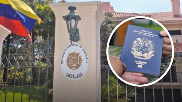 pasaporte venezolano embajada de Venezuela en Paraguay asunción cierre