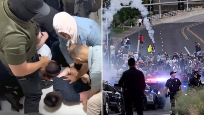 protestas en Washington venezolano ICE Spokane