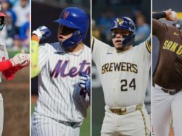 Venezolanos en las grandes ligas de la MLB luego de la jornada del jueves 26 de marzo de 2026